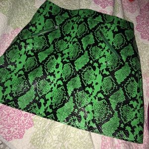 Fashion Nova Faux Leather Skirt